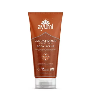 Ayumi, Sandalwood & Ylang Ylang, peeling do ciała, 250 ml - Peelingi do ciała - miniaturka - grafika 1