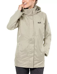 Kurtki damskie - Jack Wolfskin MELLOW RANGE Kurtka hardshell indian czerwony 1107131 kobiety - grafika 1