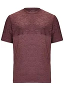 Koszulki męskie - Killtec Alfred męski T-shirt funkcyjny fioletowy śliwka S - miniaturka - grafika 1