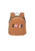 Lassig Plecak mini sztruks Little Gang Smile caramel - Plecaki szkolne i tornistry - miniaturka - grafika 2