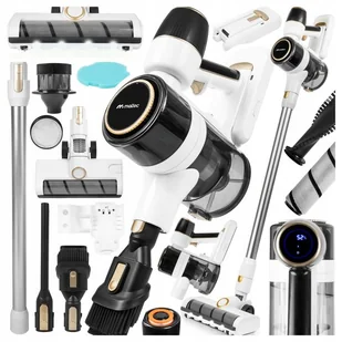 MalTec TURBOCYCLONE PRO1000 Biały - Odkurzacze pionowe - miniaturka - grafika 1