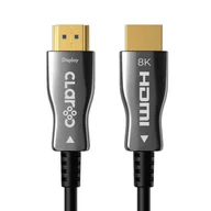 Kable - CLAROC KABEL HDIM OPTYCZNY AOC 2.1, 8K, 40 M - miniaturka - grafika 1