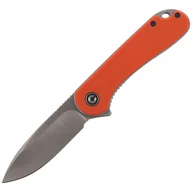Noże - Nóż CIVIVI Elementum Flipper Orange G10, Satin Finish (C907R) - miniaturka - grafika 1