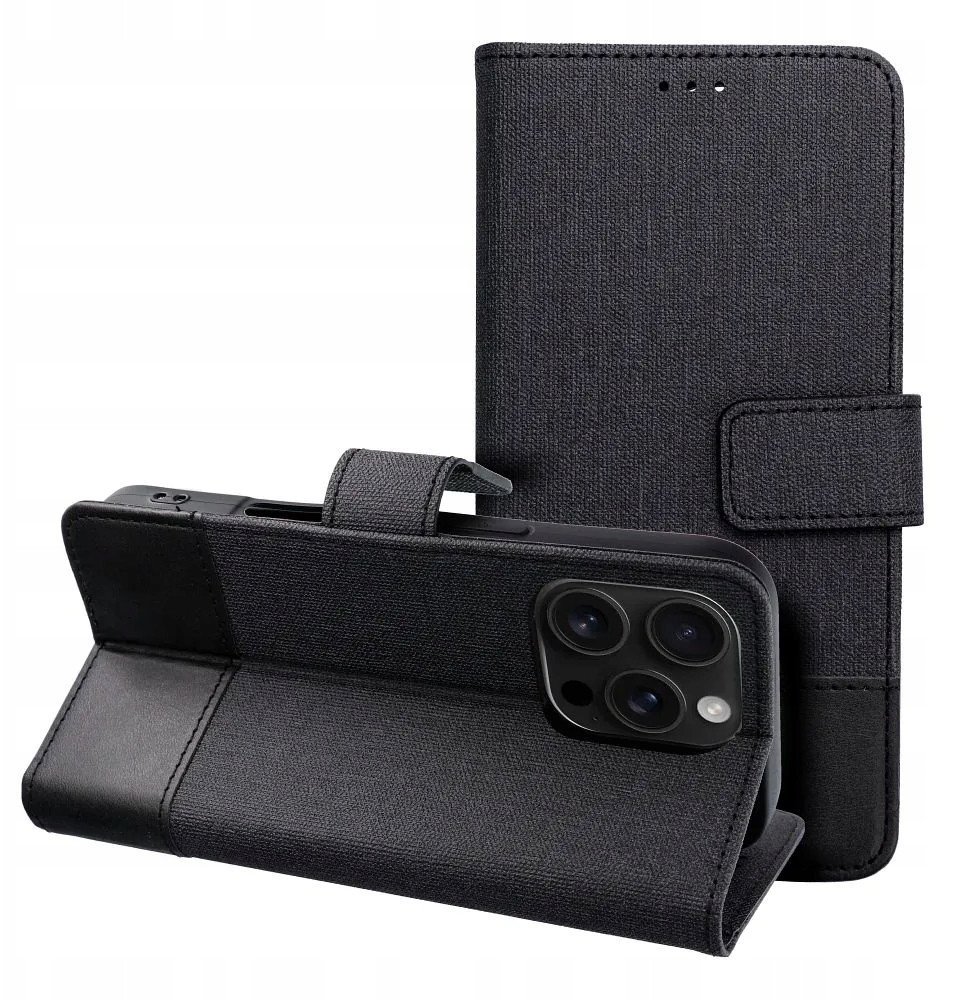 Kabura GOMMA Book do SAMSUNG A36 5G czarny