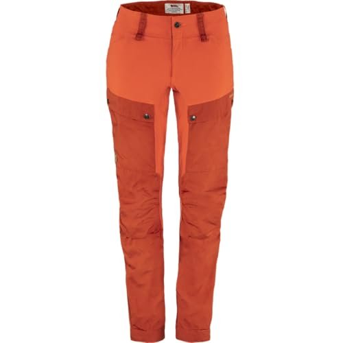 FJALLRAVEN 86706-321-333 Spodnie sportowe Keb W damskie spodnie sportowe Cabin czerwono-jarzębinowe, czerwone, rozmiar 36/S
