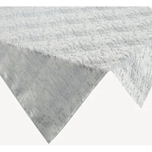 Obrus EUROFIRANY Alina 85 x 85 cm Srebrny - Obrusy i serwetki - miniaturka - grafika 1