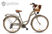Rowery - GOETZE Mood 7b 28 cali Damski Caffe Latte - miniaturka - grafika 1
