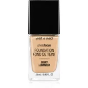 Podkłady do twarzy - WET N WILD PHOTO FOCUS DEWY LUMINEUX PODKŁAD DO TWARZY SOFT BEIGE 28ML - miniaturka - grafika 1