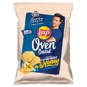 Chipsy - Lay's Oven Baked Pieczone chipsy ziemniaczane o smaku pieczonego camemberta w miodzie 110 g - miniaturka - grafika 1