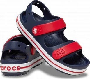 Crocs Crocs Crocband Cruiser Sandal K 209423-4OT Granatowe 32/33 - Buty dla dziewczynek - miniaturka - grafika 1