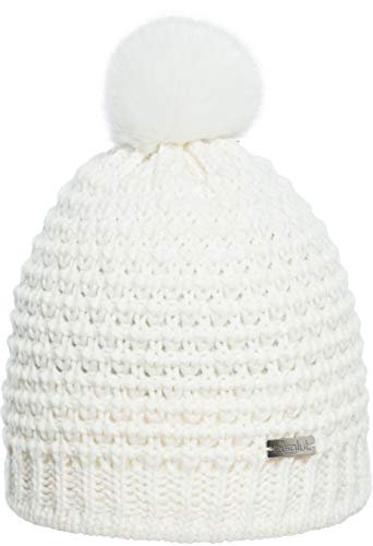 Eisglut Damska czapka Johanna, biała, M 57-58 cm