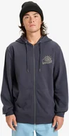 Bluzy męskie - Quiksilver Zip Hoodie EQYFT05133-KSH0 Granatowe L - miniaturka - grafika 1