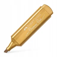 Zakreślacze - Faber Castell Zakreślacz Faber Castell metaliczny - Gold 154650 - miniaturka - grafika 1