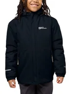 Kurtki i płaszcze dla chłopców - Jack Wolfskin - BLOCKY JACKET K, kurtka puchowa dla dzieci, unisex, nocny niebieski/nocny niebieski, - miniaturka - grafika 1