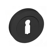 Szyldy i rozety - Rozeta podklamkowa pod klucz Alma Czarna Domino - miniaturka - grafika 1