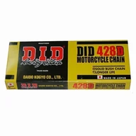 Części motocyklowe - DID 428 D-112 ŁAŃCUCH 112 OGNIW BEZ O-R. OTW+ZAP - miniaturka - grafika 1