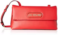 Torebki damskie - Love Moschino Damska torba na ramię Jc4403pp0fkp0500, czerwona - miniaturka - grafika 1