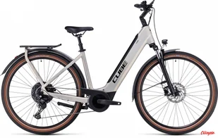 Rower elektryczny Cube Touring Hybrid Pro 500 Easy Entry pearlysilver´n´black 2023 - Rowery elektryczne - miniaturka - grafika 1