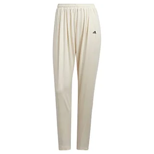 adidas Damskie spodnie do jogi, Wonder White, rozmiar 2XS - Spodnie damskie - miniaturka - grafika 1