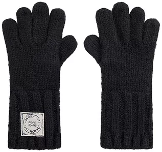 Rękawiczki - Pepe Jeans Rękawiczki Zilde dziewczęce, czarny (czarny), M - grafika 1