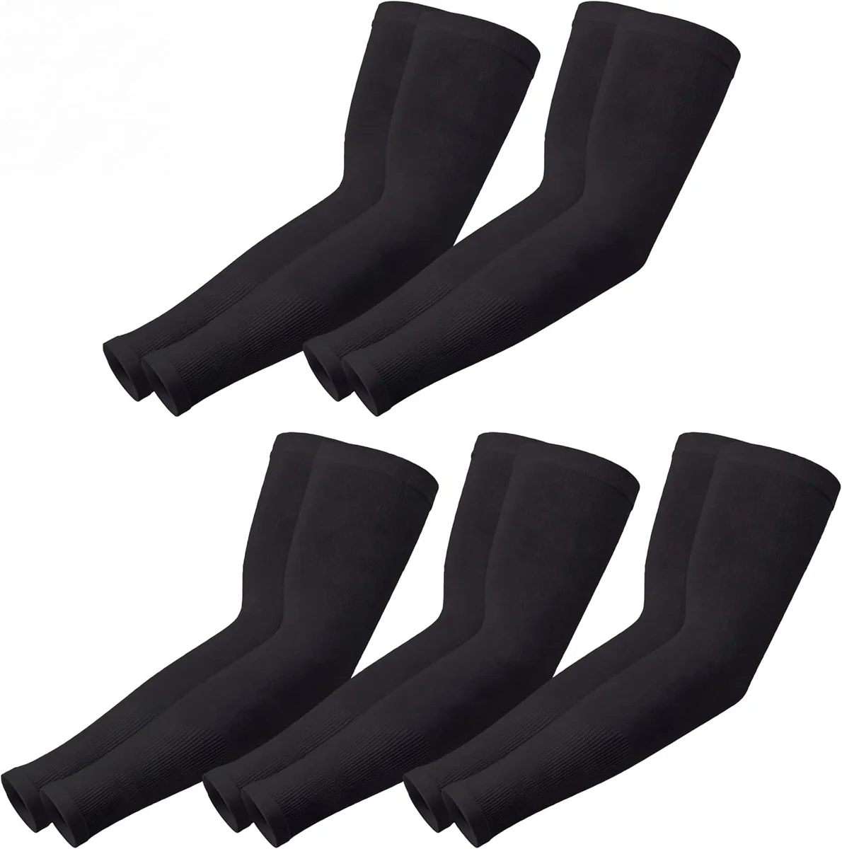 RĘKAWY 5 PAR OCHRONNE UV UPF 50+ CHŁODZĄCE SPORTOWE UNISEX