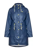 Kurtki i kamizelki sportowe damskie - Schmuddelwedda Płaszcz przeciwdeszczowy w kolorze granatowym - miniaturka - grafika 1