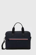 Torby podróżne - Tommy Hilfiger torba na laptopa kolor granatowy - miniaturka - grafika 1