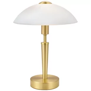 Eglo Lampa stołowa Salut mosiądz biała (87254) - Lampy stojące - miniaturka - grafika 1