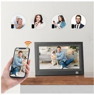 Ramki cyfrowe do zdjęć - Kodak RWF-116B WiFi schwarz/schwarz - miniaturka - grafika 1