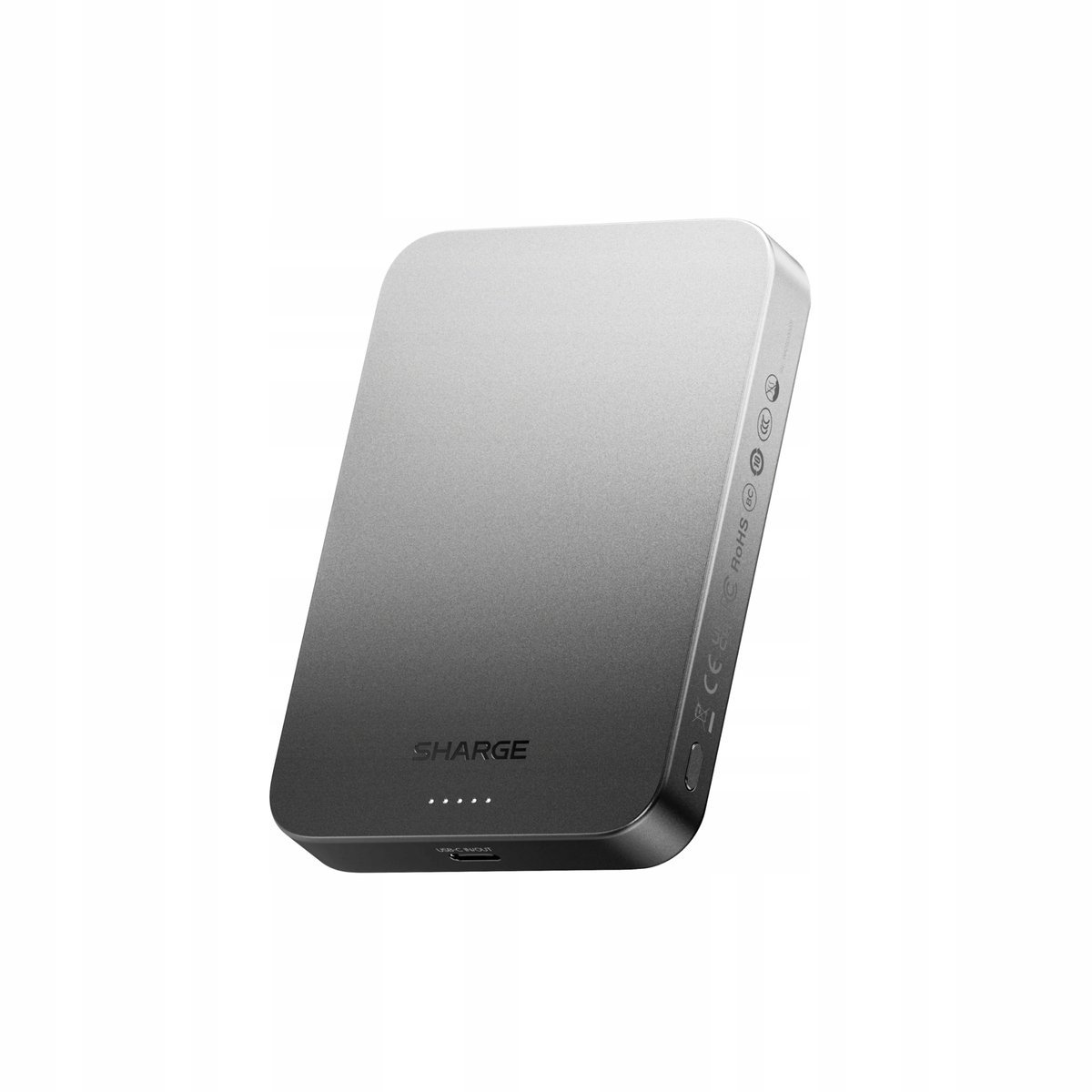 M5 AeroMag 10K 10000 mAh Czarny Magnetyczny Powerbank USB-C Qi
