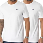 Koszulki męskie - Fila t-shirt 2-Pack biały Brod Tee FAM0083.13108 M - miniaturka - grafika 1