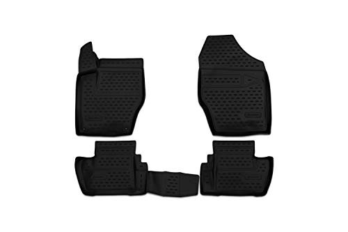 Element Antypoślizgowa gumowa mata podłogowa 3D do Peugeot 408 12-20