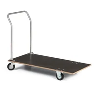 Wózki magazynowe - B2B Partner Wózek platformowy z wodoodpornej sklejki, 1200x600 mm, nośność 150 kg 2025 - miniaturka - grafika 1