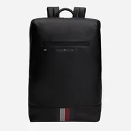 Plecaki - Plecak męski 15l Tommy Hilfiger AM0AM12486-BDS Czarny (8720636892405) - miniaturka - grafika 1