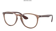 Okulary korekcyjne, oprawki, szkła - Ray-Ban 0RX7046 5940 ERIKA oprawki korekcyjne ray nban erika 7046 5940 - miniaturka - grafika 1