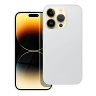 Etui i futerały do telefonów - Roar Futerał Matte Glass Case do iPhone 14 Pro stalowy - miniaturka - grafika 1