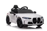 Pojazdy elektryczne dla dzieci - Auto Na Akumulator BMW M4 Białe - miniaturka - grafika 1