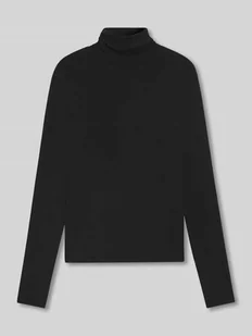 Bluzka z długim rękawem o kroju slim fit z mieszanki lyocellu - Bluzki damskie Bluzka z długim rękawem o kroju slim fit z mieszanki lyocellu - Bluzki damskie - miniaturka - grafika 1