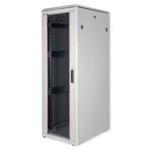 Szafy rack - ROLINE 19-calowa szafa sieciowa Pro 36 U, 600x800 WxD, szklane drzwi, szary - miniaturka - grafika 1