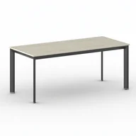 Stoły i stoliki do biura - B2B Partner Stół konferencyjny PRIMO INVITATION 1800 x 800 x 740 mm, dąb naturalny 499544 - miniaturka - grafika 1