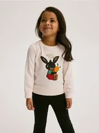 Bluzki dla niemowląt - Reserved - Bluza Bing - pastelowy róż - miniaturka - grafika 1