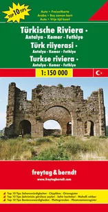 Turcja Riwiera Antalya-Kemer-Fethiye. Mapa 1:150 000 - Atlasy i mapy - miniaturka - grafika 1