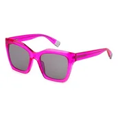 Okulary przeciwsłoneczne - Furla Damskie okulary przeciwsłoneczne Sfu621V, jasnoróżowe, 66, Jasnoróżowy - miniaturka - grafika 1