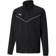 Piłka nożna - Bluza dla dzieci Puma teamRISE Training Poly Jacket Jr czarna - miniaturka - grafika 1