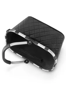 Koszyk / torba na zakupy Reisenthel Carrybag - rhombus black - Torby i wózki na zakupy - miniaturka - grafika 2