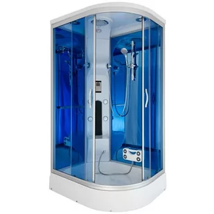 Kabina prysznicowa z hydromasażem zabudowana 120x85 MO-02188WP prawa ✖️AUTORYZOWANY DYSTRYBUTOR✖️ - Kabiny z hydromasażem - miniaturka - grafika 1