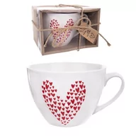 Kubki - Kubek porcelanowy SERCE 0,49L NA PREZENT 127245 - miniaturka - grafika 1