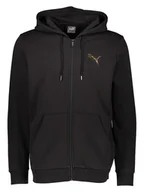 Bluzy męskie - Puma Bluza "Essentials+" w kolorze czarnym - miniaturka - grafika 1