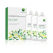 Płyny do soczewek kontaktowych - CooperVision Hy-Care 3×250 ml - miniaturka - grafika 1