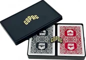 Gry karciane - Karty do pokera Copag Wsop black/red 2 szt - karty - miniaturka - grafika 1